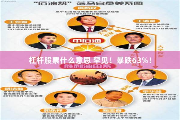 杠杆股票什么意思 罕见！暴跌63%！