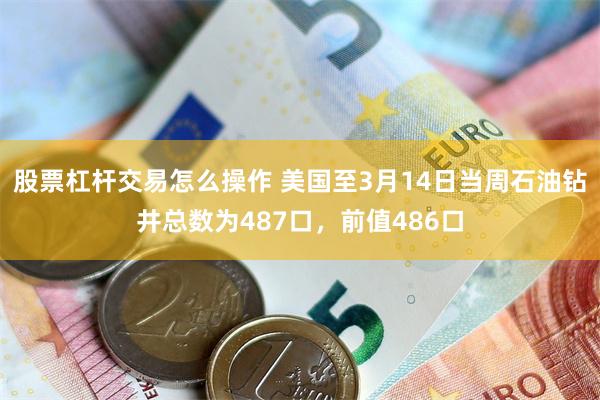 股票杠杆交易怎么操作 美国至3月14日当周石油钻井总数为487口，前值486口