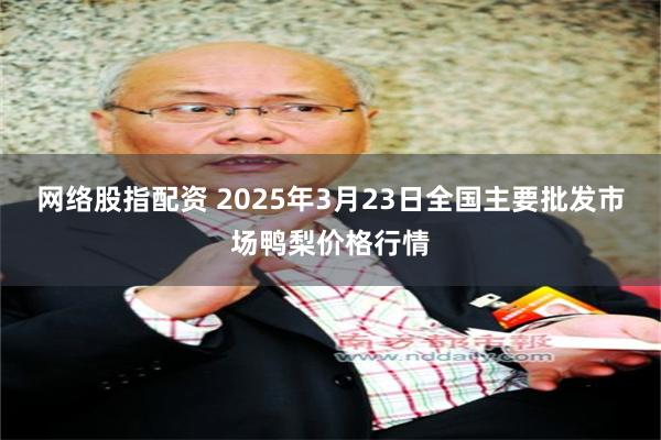 网络股指配资 2025年3月23日全国主要批发市场鸭梨价格行情