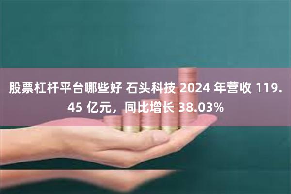 股票杠杆平台哪些好 石头科技 2024 年营收 119.45 亿元，同比增长 38.03%