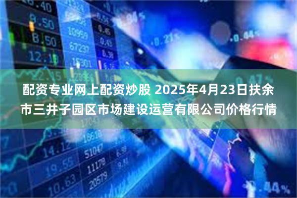配资专业网上配资炒股 2025年4月23日扶余市三井子园区市场建设运营有限公司价格行情